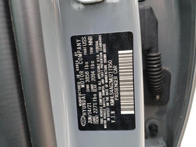 Photo 11 VIN: KMHLS4AG2MU211950 - HYUNDAI ELANTRA SE 