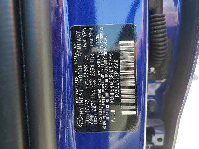 Photo 12 VIN: KMHLS4AG3PU389788 - HYUNDAI ELANTRA SE 