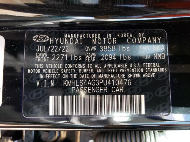 Photo 12 VIN: KMHLS4AG3PU410476 - HYUNDAI ELANTRA SE 