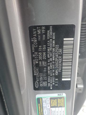 Photo 11 VIN: KMHLS4AG3PU452503 - HYUNDAI ELANTRA SE 