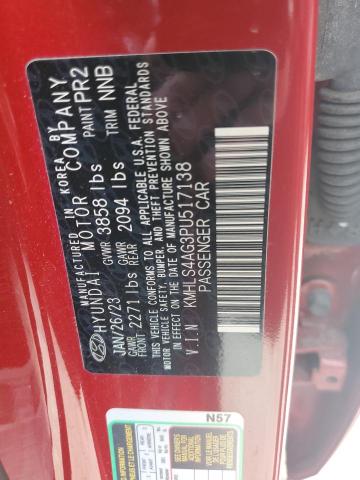 Photo 11 VIN: KMHLS4AG3PU517138 - HYUNDAI ELANTRA SE 