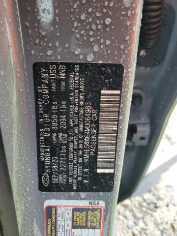 Photo 12 VIN: KMHLS4AG4MU064983 - HYUNDAI ELANTRA SE 