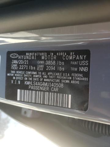 Photo 9 VIN: KMHLS4AG4MU140508 - HYUNDAI ELANTRA SE 