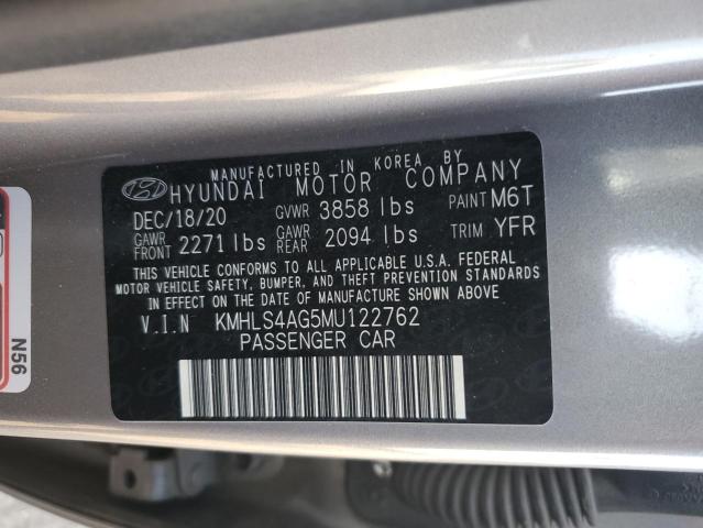 Photo 11 VIN: KMHLS4AG5MU122762 - HYUNDAI ELANTRA 