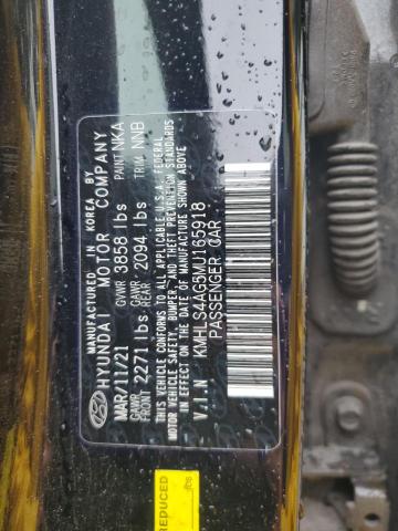 Photo 12 VIN: KMHLS4AG5MU165918 - HYUNDAI ELANTRA SE 