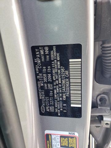 Photo 11 VIN: KMHLS4AG5MU192987 - HYUNDAI ELANTRA SE 