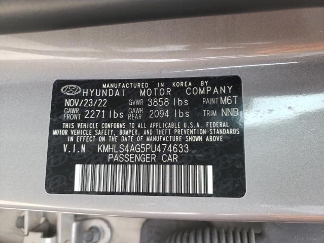 Photo 11 VIN: KMHLS4AG5PU474633 - HYUNDAI ELANTRA SE 