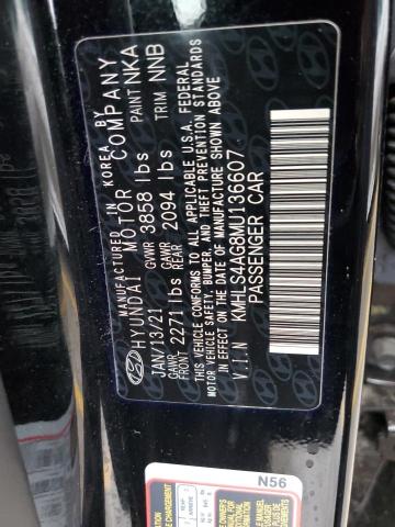 Photo 9 VIN: KMHLS4AG8MU136607 - HYUNDAI ELANTRA SE 