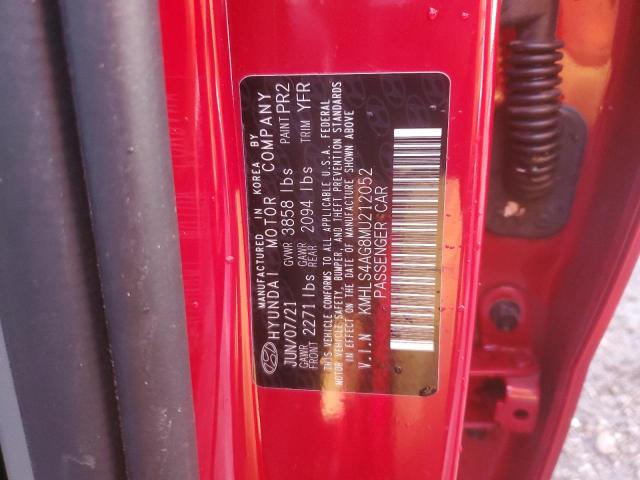 Photo 11 VIN: KMHLS4AG8MU212052 - HYUNDAI ELANTRA SE 