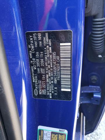 Photo 11 VIN: KMHLS4AG8PU473895 - HYUNDAI ELANTRA SE 