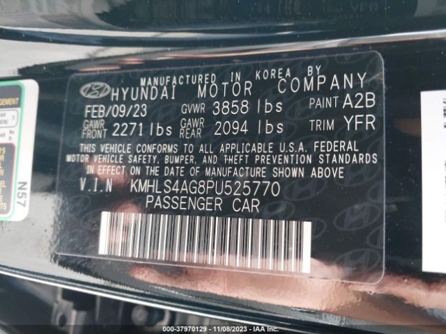 Photo 8 VIN: KMHLS4AG8PU525770 - HYUNDAI ELANTRA 