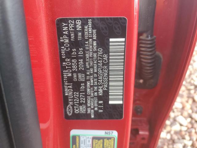 Photo 11 VIN: KMHLS4AG9PU447760 - HYUNDAI ELANTRA 