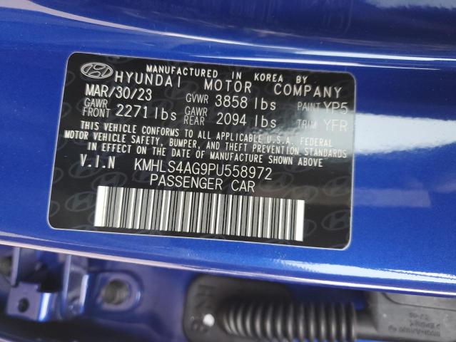 Photo 11 VIN: KMHLS4AG9PU558972 - HYUNDAI ELANTRA 