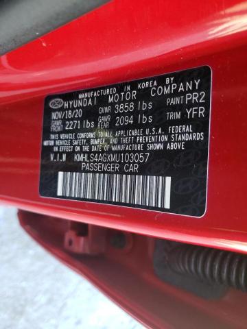 Photo 11 VIN: KMHLS4AGXMU103057 - HYUNDAI ELANTRA SE 