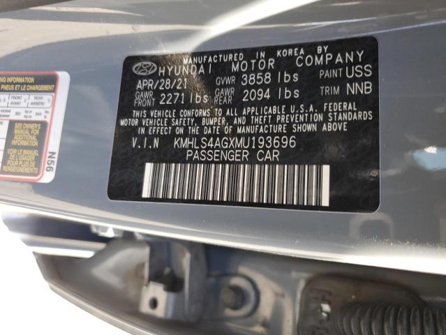 Photo 12 VIN: KMHLS4AGXMU193696 - HYUNDAI ELANTRA SE 