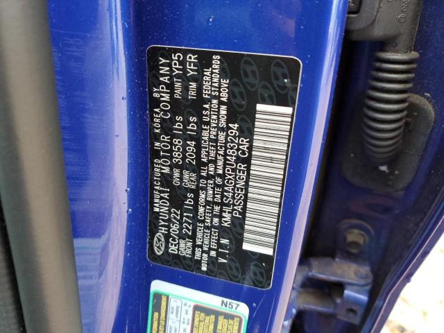 Photo 11 VIN: KMHLS4AGXPU483294 - HYUNDAI ELANTRA 