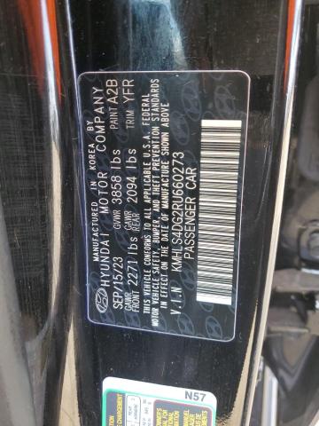 Photo 12 VIN: KMHLS4DG2RU660273 - HYUNDAI ELANTRA SE 