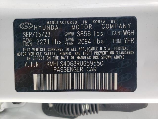 Photo 12 VIN: KMHLS4DG8RU659550 - HYUNDAI ELANTRA SE 