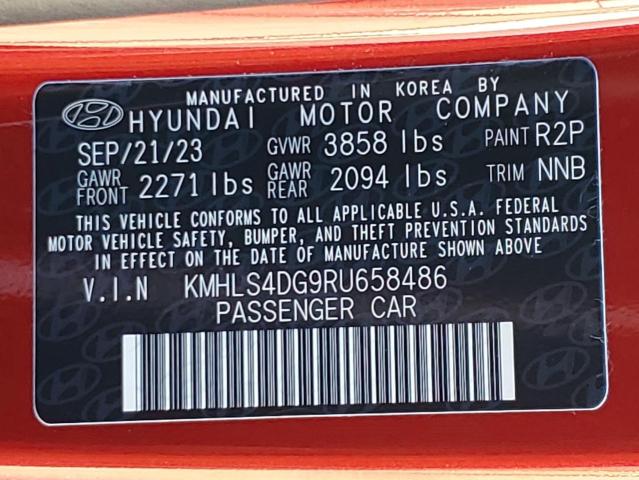 Photo 12 VIN: KMHLS4DG9RU658486 - HYUNDAI ELANTRA 