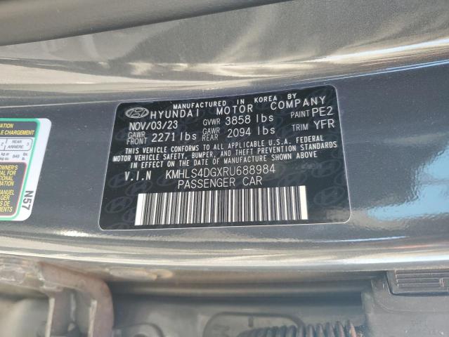 Photo 11 VIN: KMHLS4DGXRU688984 - HYUNDAI ELANTRA SE 