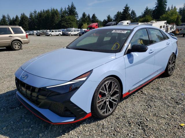 Photo 1 VIN: KMHLW4AK0NU006055 - HYUNDAI ELANTRA N 