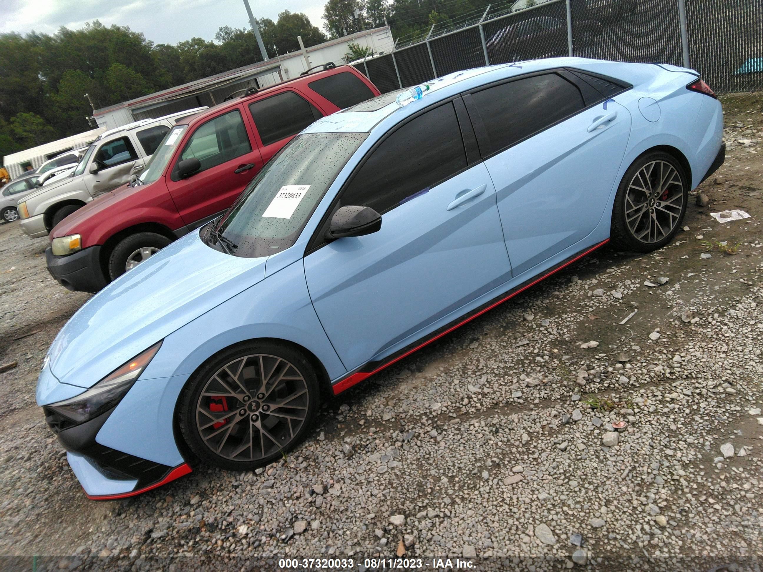 Photo 1 VIN: KMHLW4AK3NU001450 - HYUNDAI ELANTRA N 