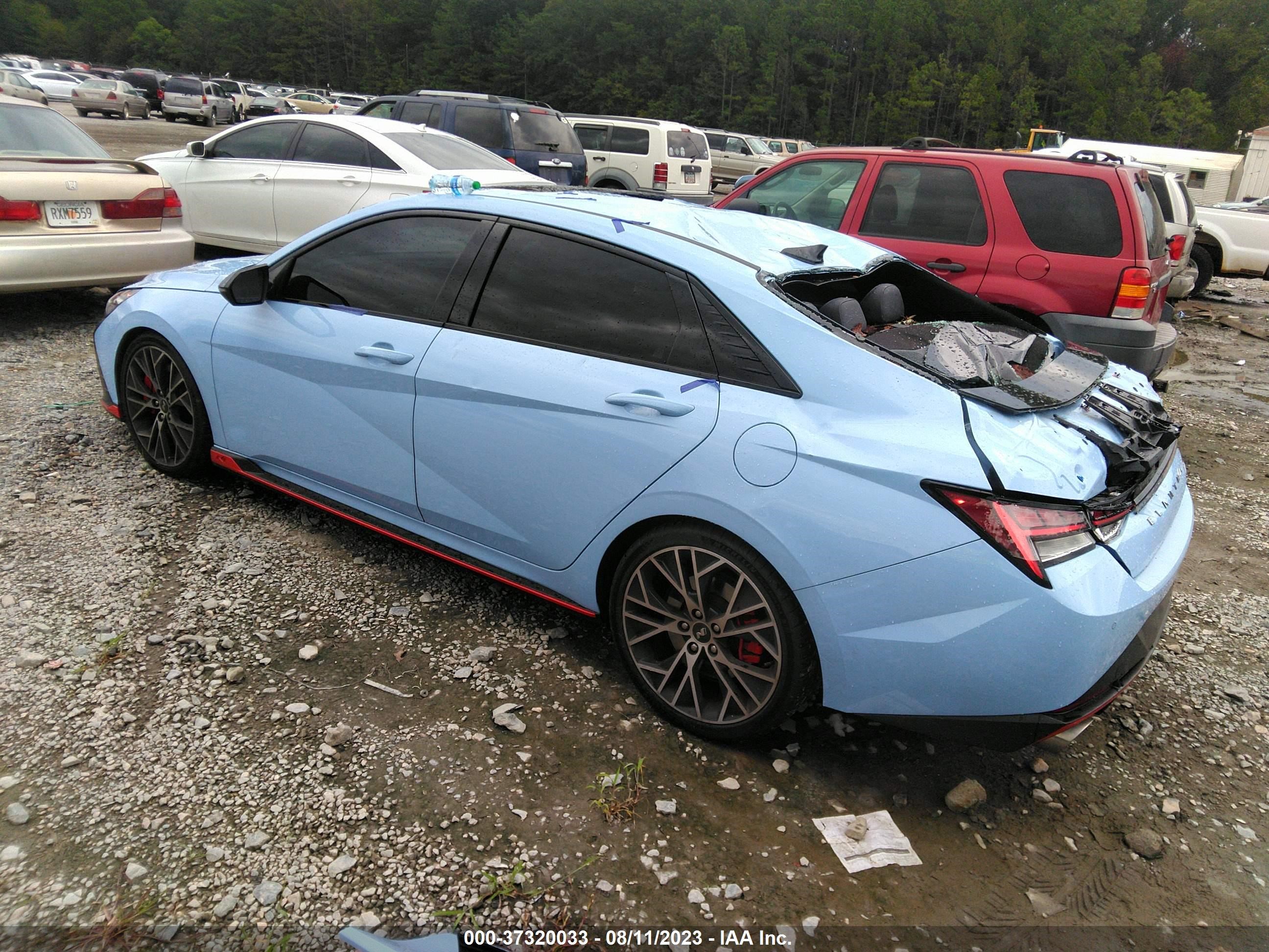 Photo 2 VIN: KMHLW4AK3NU001450 - HYUNDAI ELANTRA N 