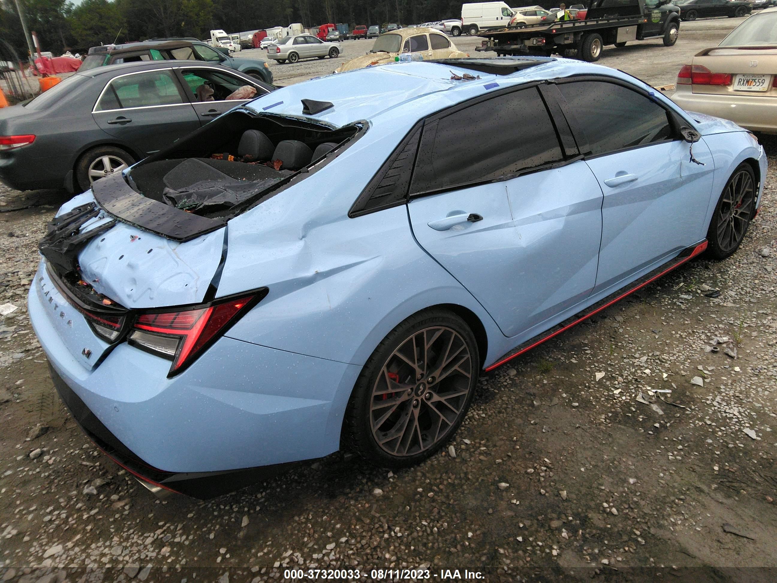 Photo 3 VIN: KMHLW4AK3NU001450 - HYUNDAI ELANTRA N 