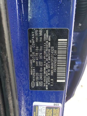 Photo 11 VIN: KMHLW4AK3PU014928 - HYUNDAI ELANTRA 