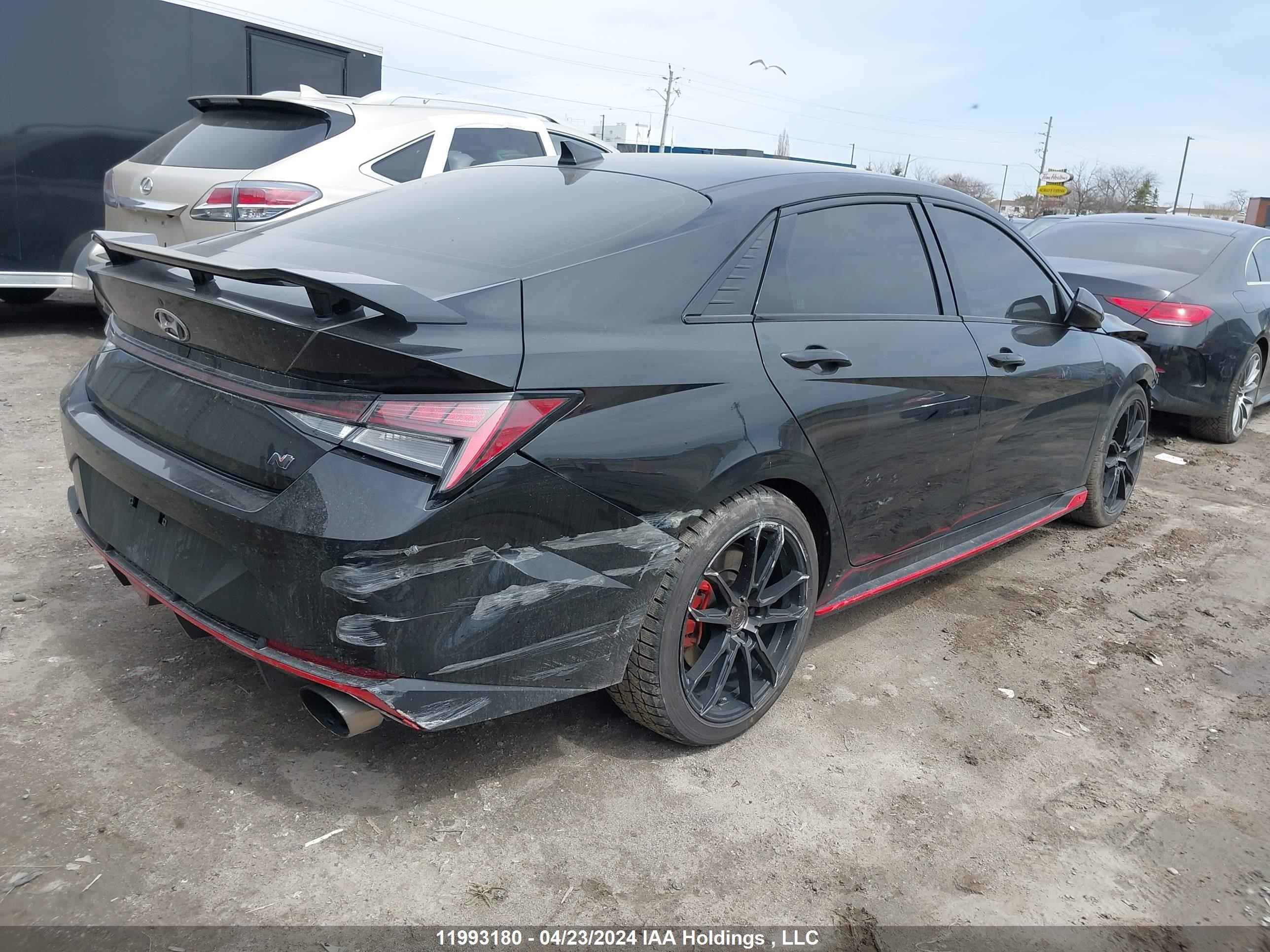 Photo 3 VIN: KMHLW4AK4PU009642 - HYUNDAI ELANTRA N 