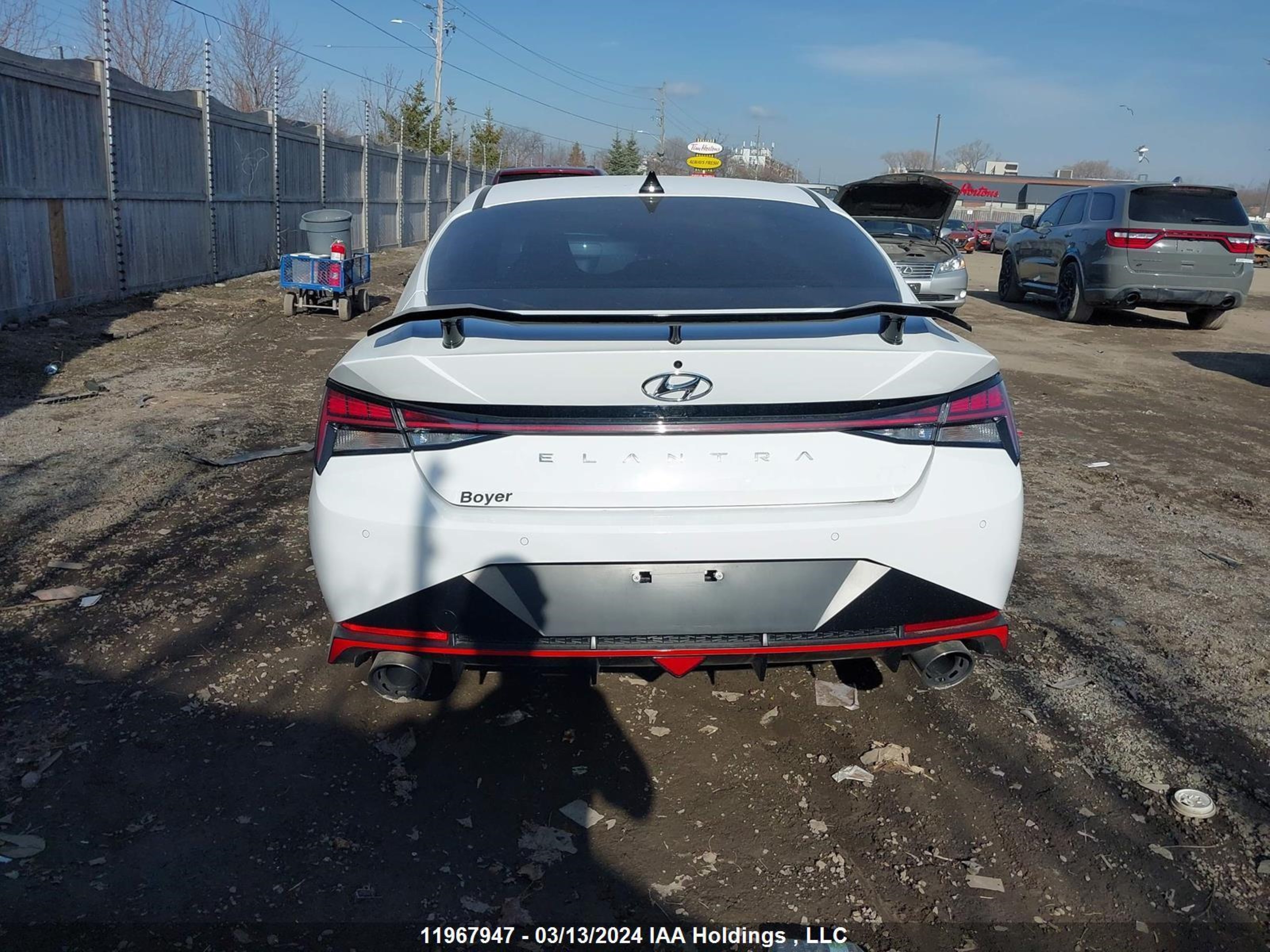 Photo 15 VIN: KMHLW4AK4PU018776 - HYUNDAI ELANTRA N 