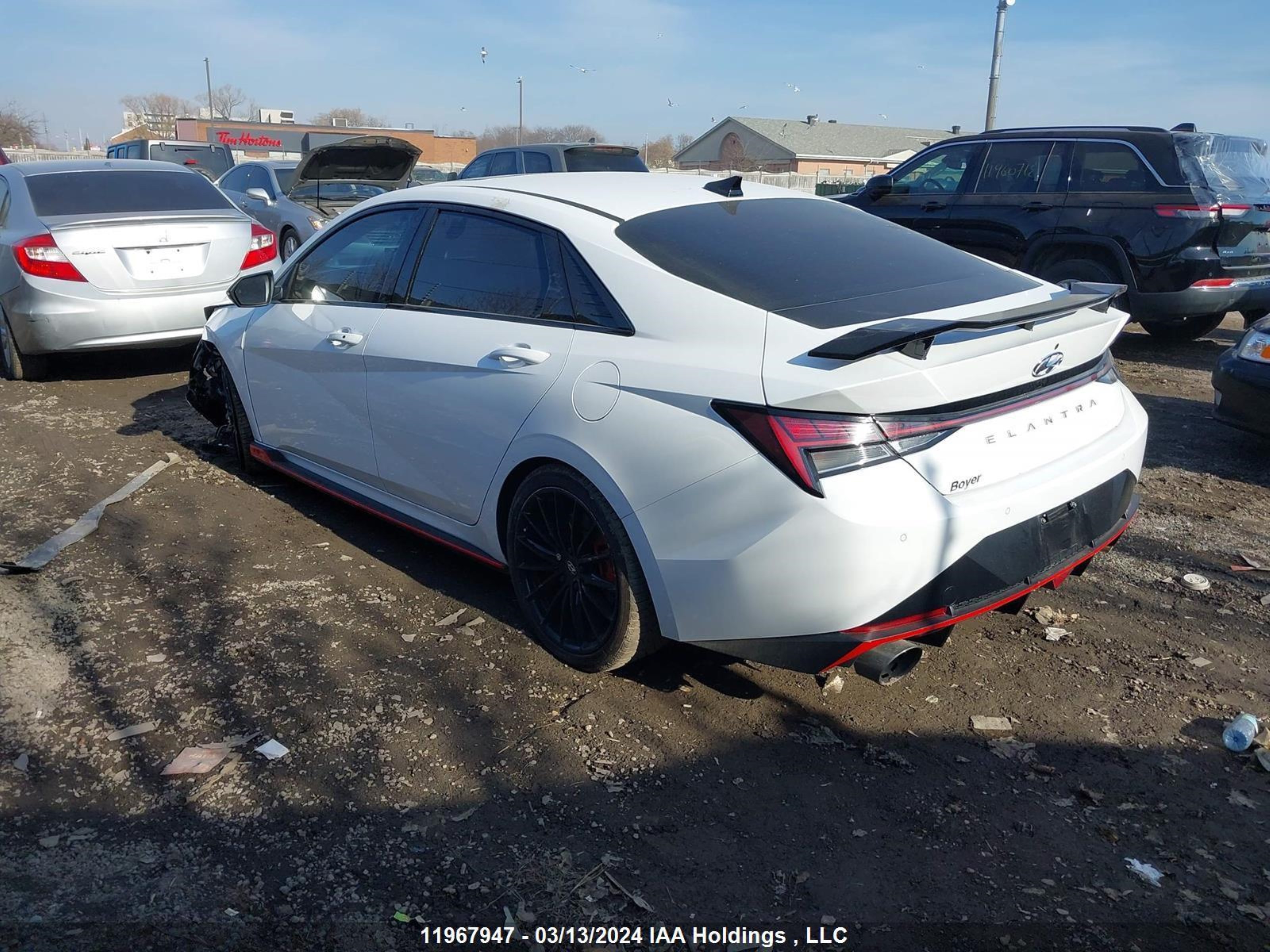 Photo 2 VIN: KMHLW4AK4PU018776 - HYUNDAI ELANTRA N 