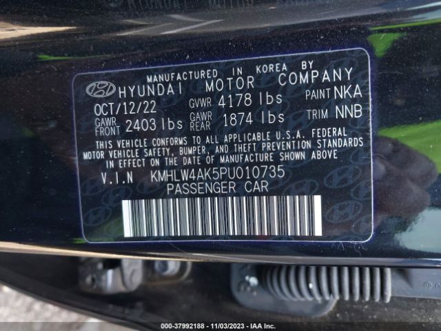 Photo 8 VIN: KMHLW4AK5PU010735 - HYUNDAI ELANTRA N 