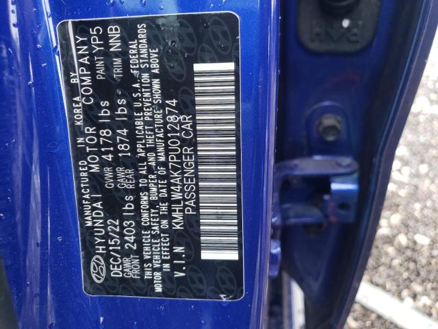 Photo 12 VIN: KMHLW4AK7PU012874 - HYUNDAI ELANTRA N 