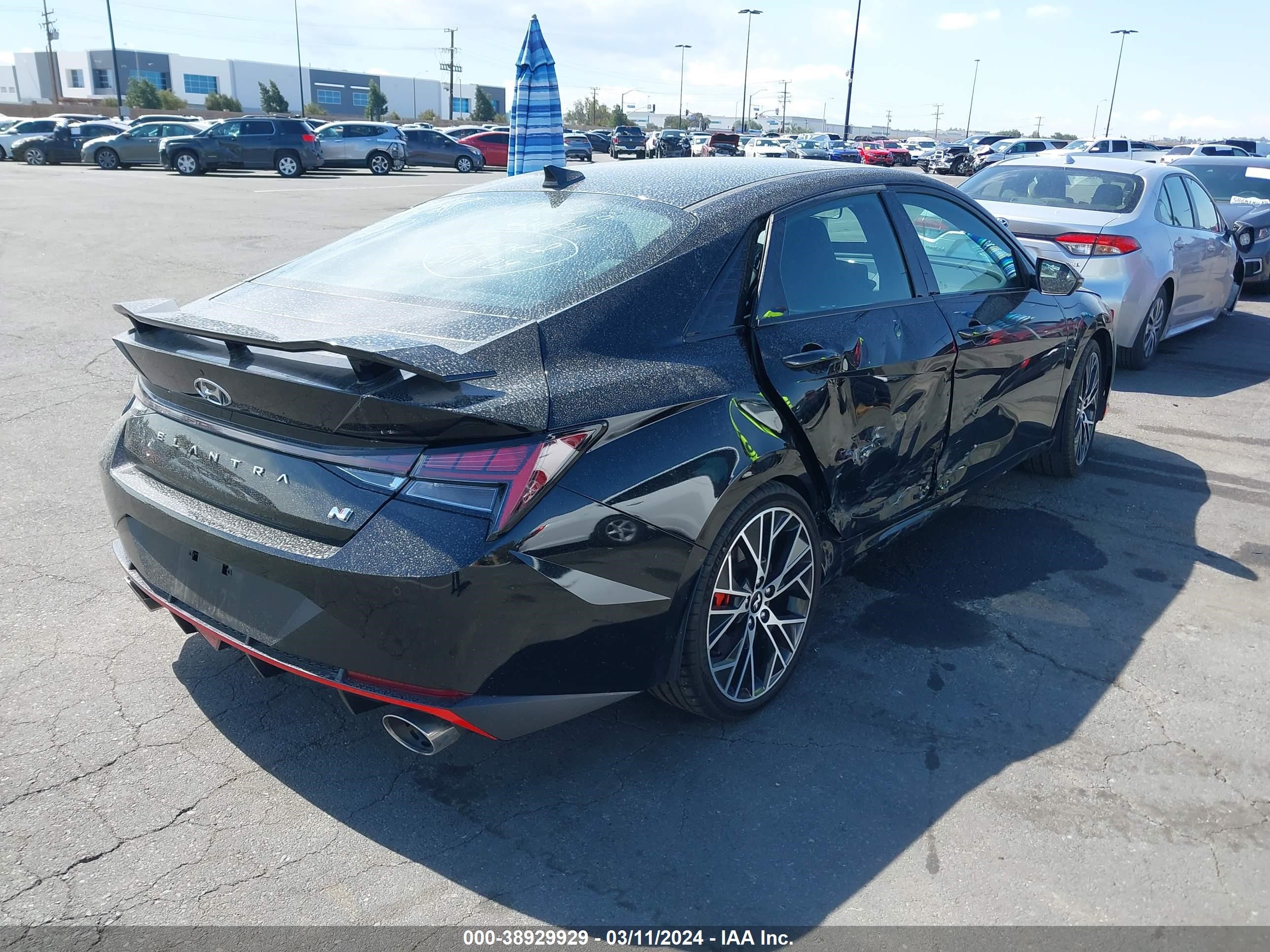 Photo 3 VIN: KMHLW4AK8PU018537 - HYUNDAI ELANTRA N 