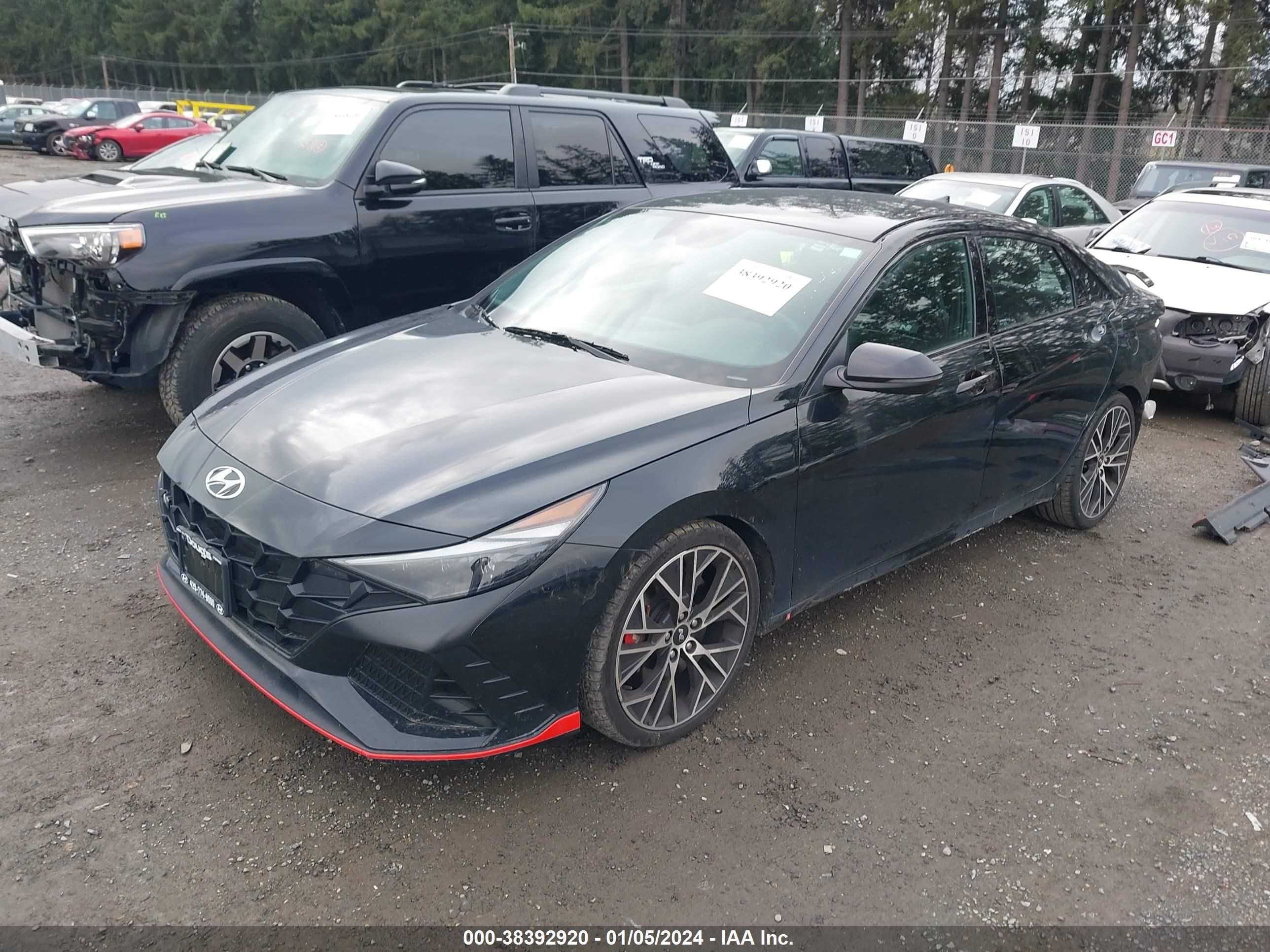 Photo 1 VIN: KMHLW4AK9NU004899 - HYUNDAI ELANTRA N 