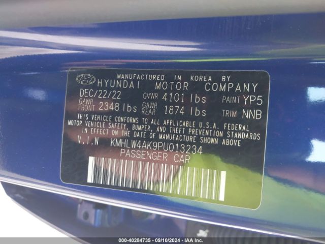 Photo 8 VIN: KMHLW4AK9PU013234 - HYUNDAI ELANTRA N 