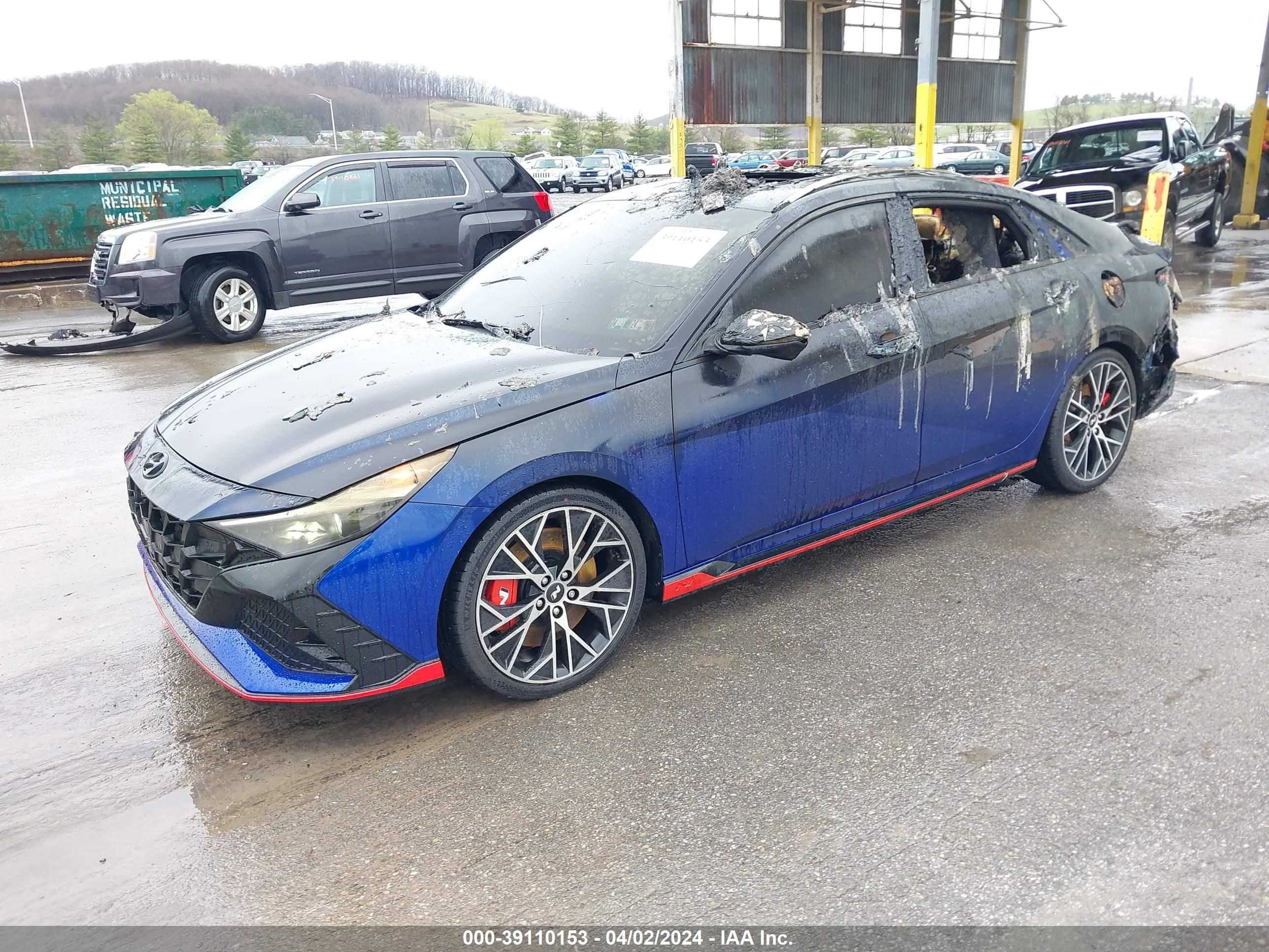 Photo 1 VIN: KMHLW4AK9PU018840 - HYUNDAI ELANTRA N 