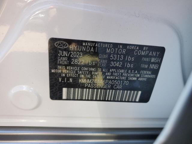 Photo 11 VIN: KMHM24AA6PA050170 - HYUNDAI IONIQ 6 SE 