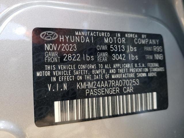 Photo 12 VIN: KMHM24AA7RA070253 - HYUNDAI IONIQ 6 SE 