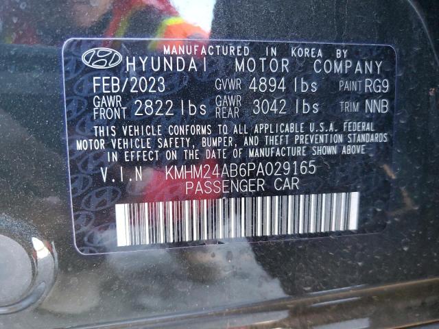 Photo 11 VIN: KMHM24AB6PA029165 - HYUNDAI IONIQ 6 SE 