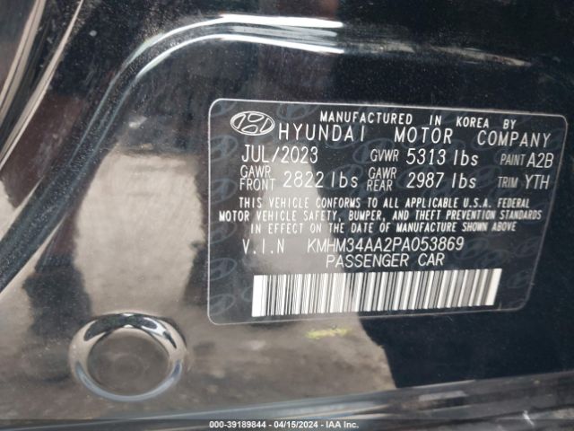 Photo 8 VIN: KMHM34AA2PA053869 - HYUNDAI IONIQ 6 