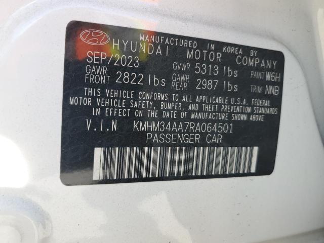 Photo 12 VIN: KMHM34AA7RA064501 - HYUNDAI IONIQ 6 SE 