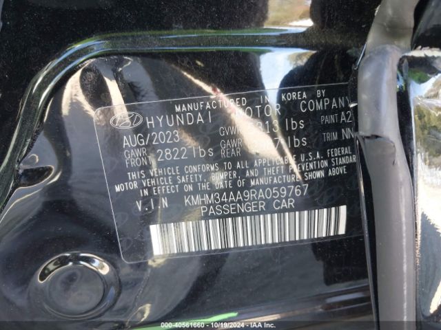 Photo 8 VIN: KMHM34AA9RA059767 - HYUNDAI IONIQ 6 