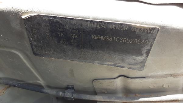 Photo 1 VIN: KMHMG81C36U285407 - HYUNDAI TRAJET 