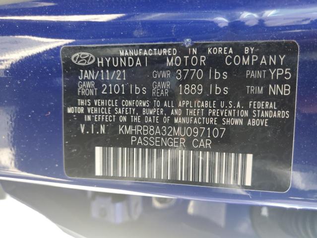 Photo 11 VIN: KMHRB8A32MU097107 - HYUNDAI VENUE SE 