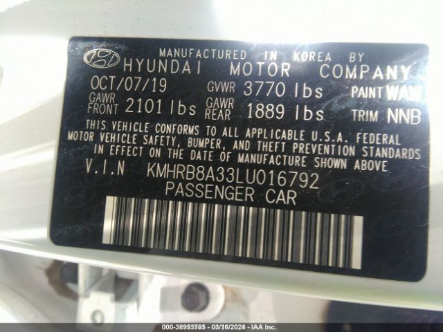 Photo 8 VIN: KMHRB8A33LU016792 - HYUNDAI VENUE 