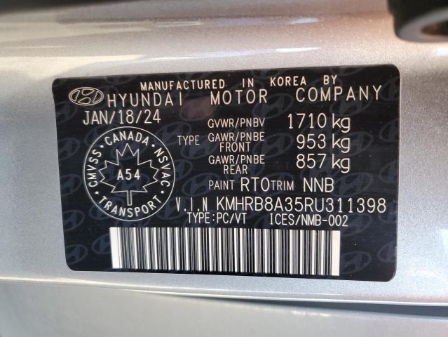 Photo 11 VIN: KMHRB8A35RU311398 - HYUNDAI VENUE SE 