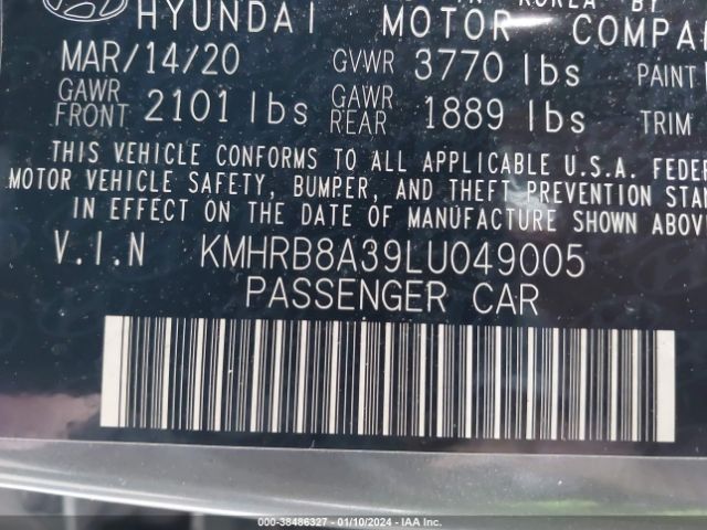 Photo 8 VIN: KMHRB8A39LU049005 - HYUNDAI VENUE 