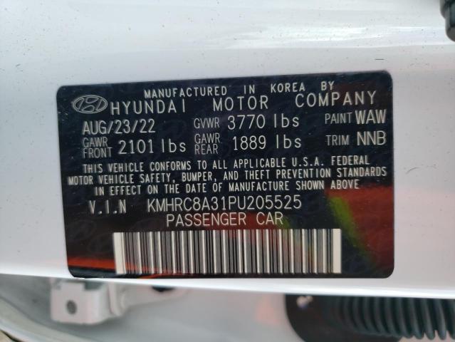 Photo 12 VIN: KMHRC8A31PU205525 - HYUNDAI VENUE SEL 